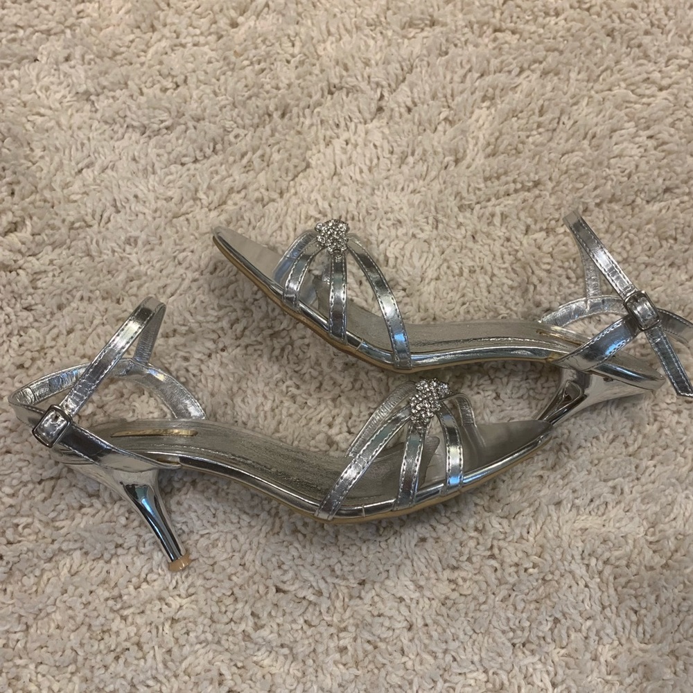 Celeste Silver Women’s High Heels shoes